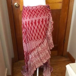 Hommage asymmetrical skirt